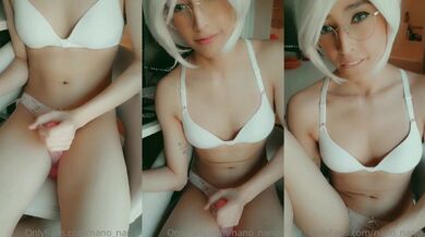 ✨【男娘控狂喜】二次元混血美妖TS「nano」OF露脸大尺度私拍 花式道具虐阴虐菊爆浆精液地狱【第三弹】 (8)